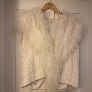 Helmut Lang Real Fur Vest - size XS / S